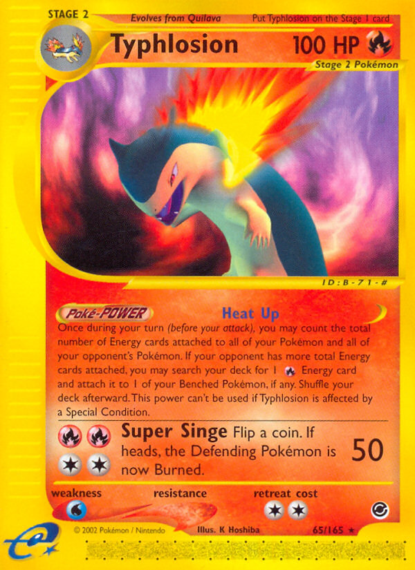 Typhlosion - Expedition - #65