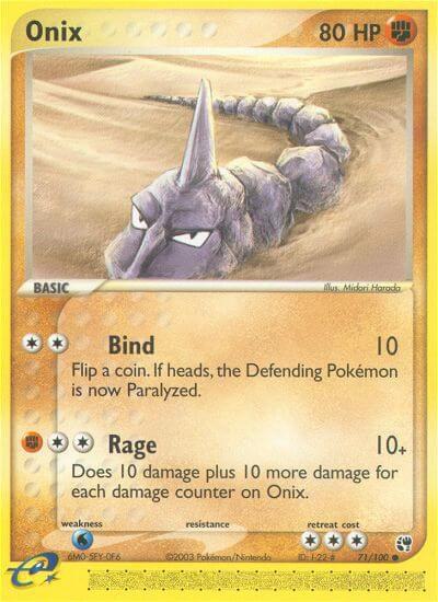 Onix - EX Sandstorm - #71