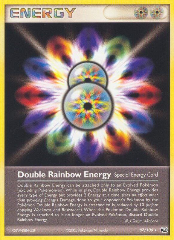 Double Rainbow Energy - EX Emerald - #87