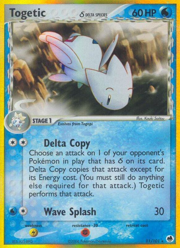 Togetic (Delta Species) - EX Dragon Frontiers - #11