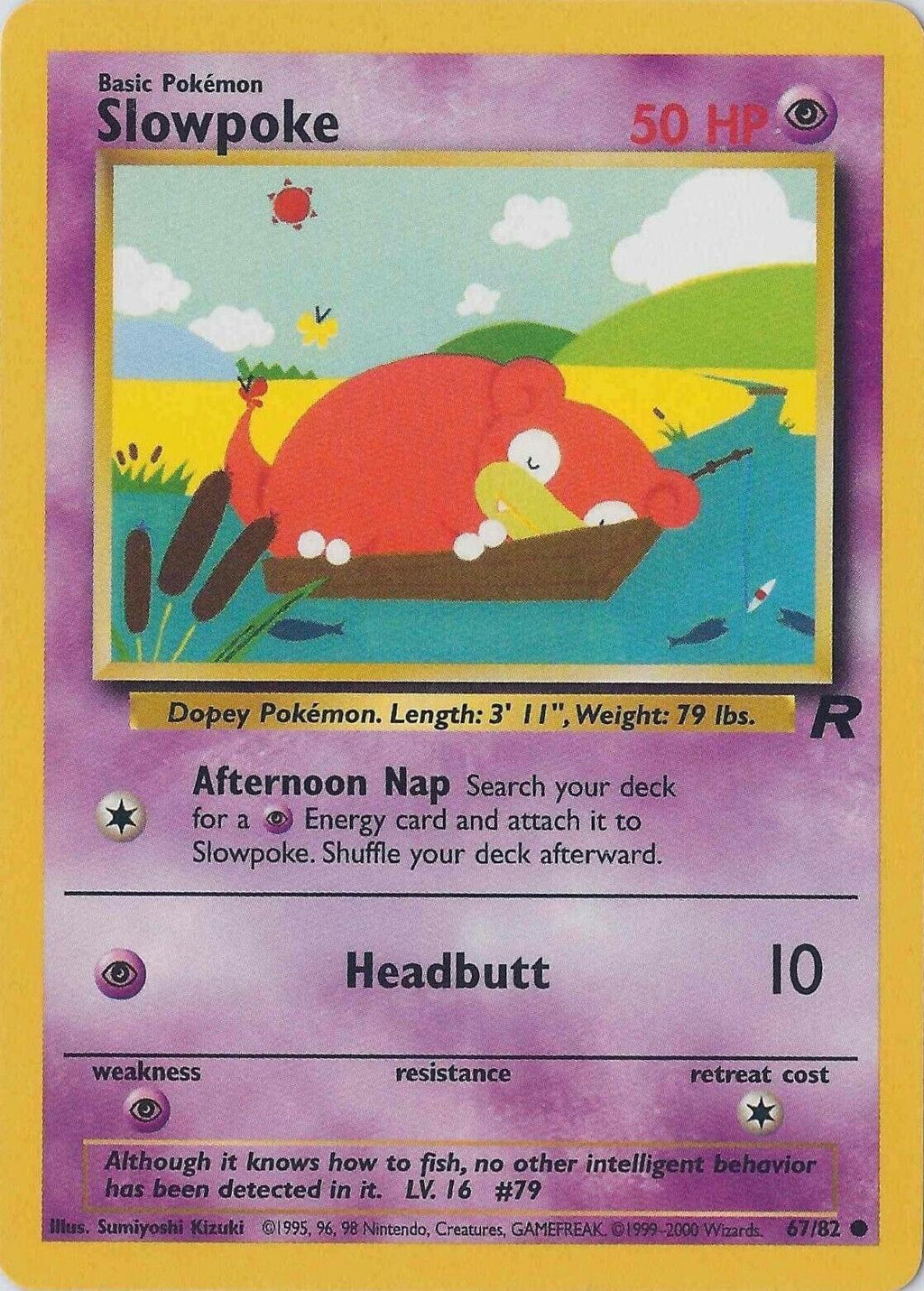 Slowpoke - Team Rocket - #67