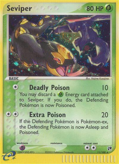 Seviper - EX Sandstorm - #11