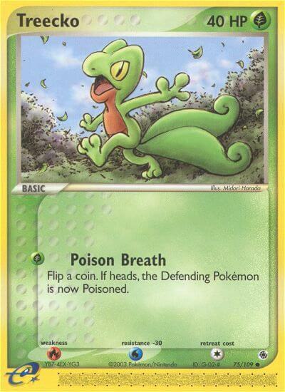 Treecko - EX Ruby & Sapphire - #75