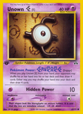 Unown E - Neo Discovery - #67 (1st Edition)