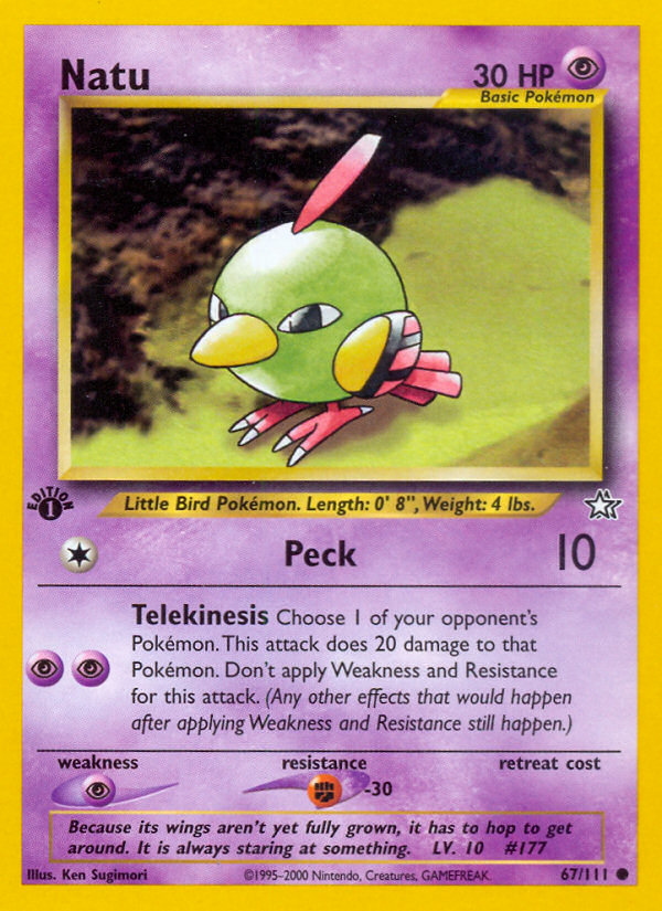 Natu - Neo Genesis - #67 (1st Edition)
