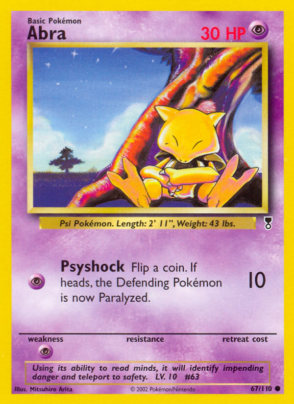 Abra - Legendary Collection - #67
