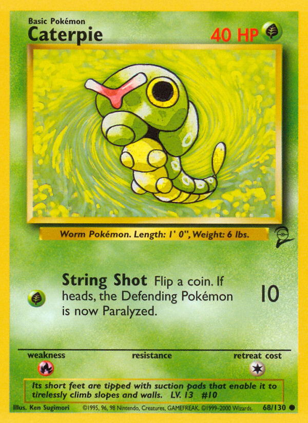 Caterpie - Base Set 2 - #68