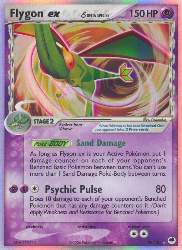Flygon ex (Delta Species) - EX Dragon Frontiers - #92