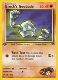 Brock's Geodude - Gym Challenge - #68 (1st Edition)
