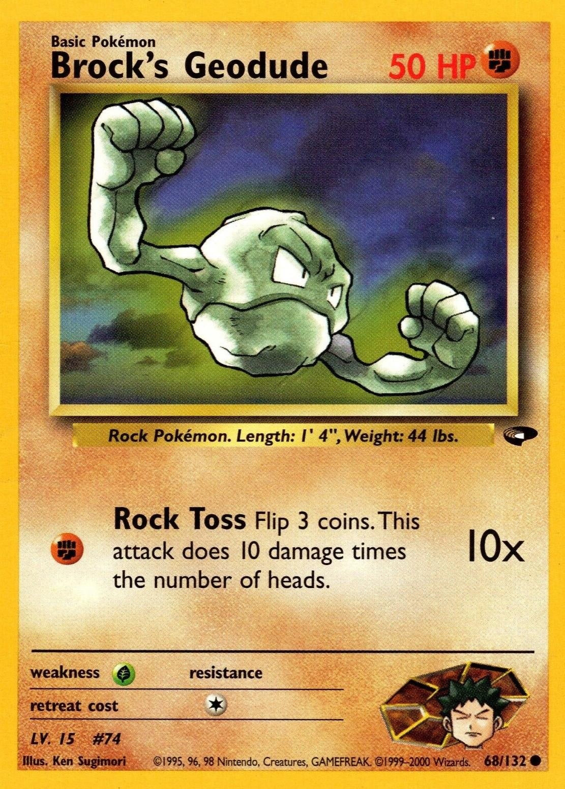 Brock's Geodude - Gym Challenge - #68