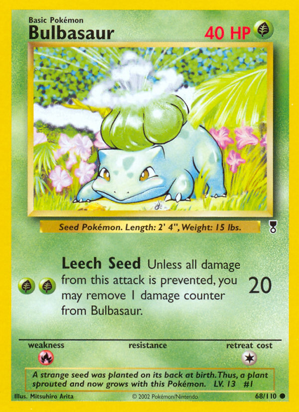Bulbasaur - Legendary Collection - #68