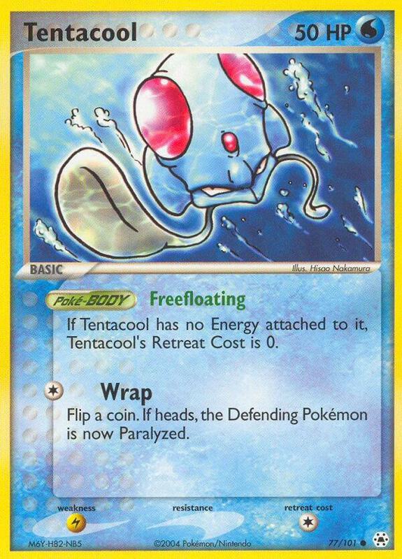 Tentacool - EX Hidden Legends - #77