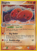 Dugtrio - EX Crystal Guardians - #5