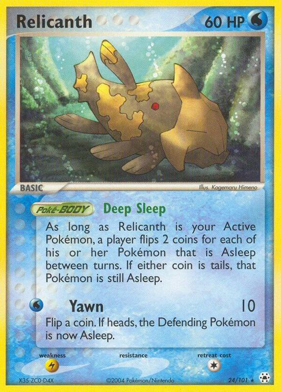 Relicanth - EX Hidden Legends - #24