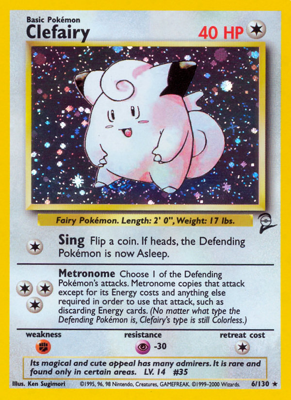 Clefairy - Base Set 2 - #6