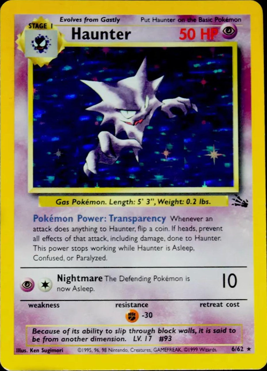 Haunter - Fossil - #6
