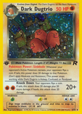Dark Dugtrio - Team Rocket - #6 (1st Edition)