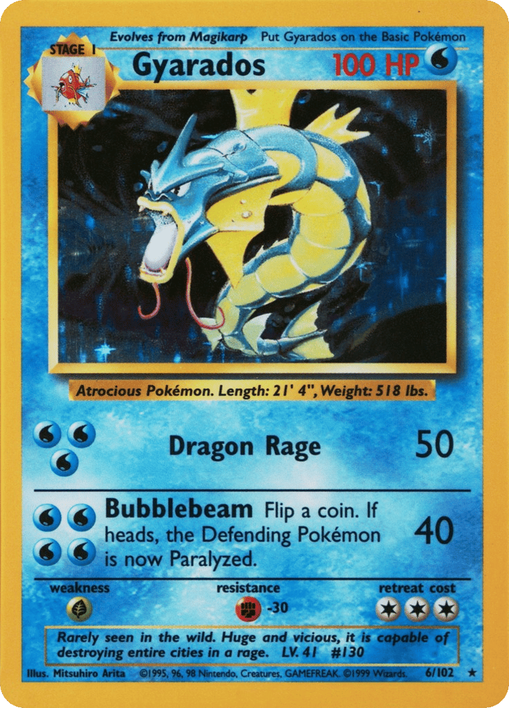 Gyarados - Base Set - #6