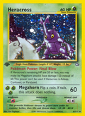 Heracross - Neo Genesis - #6 (1st Edition)