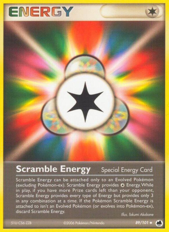 Scramble Energy - EX Dragon Frontiers - #89