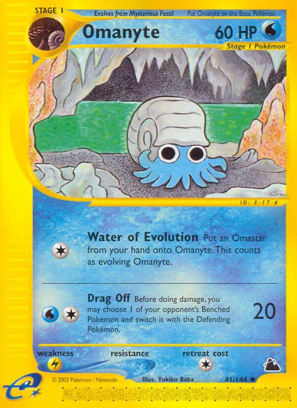 Omanyte - Skyridge - #41