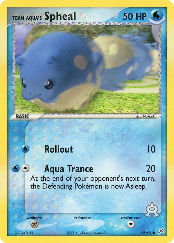 Team Aqua's Spheal - EX Team Magma vs Team Aqua - #57