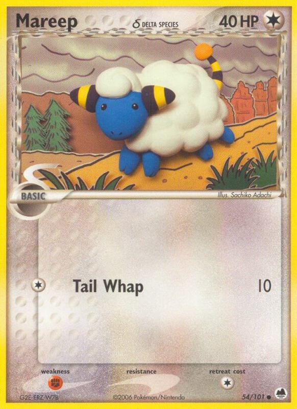 Mareep (Delta Species) - EX Dragon Frontiers - #54