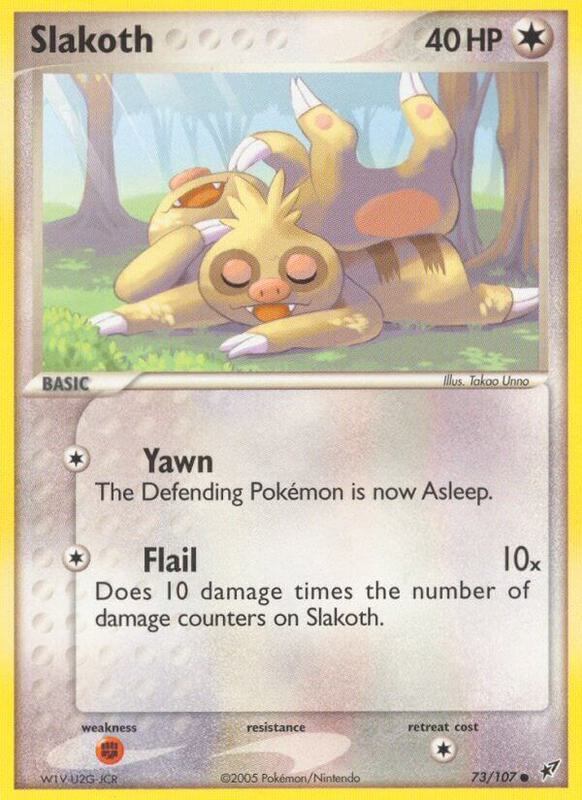 Slakoth - EX Deoxys - #73