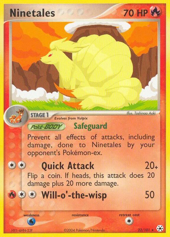 Ninetales - EX Hidden Legends - #22