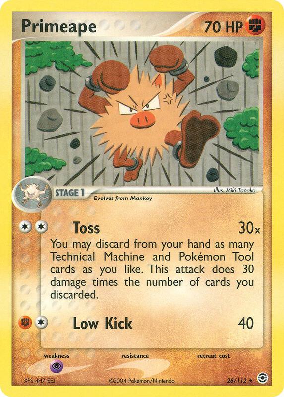 Primeape - EX FireRed & LeafGreen - #28