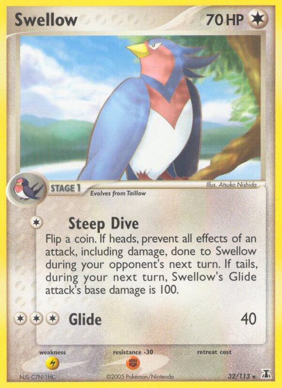 Swellow - EX Delta Species - #32