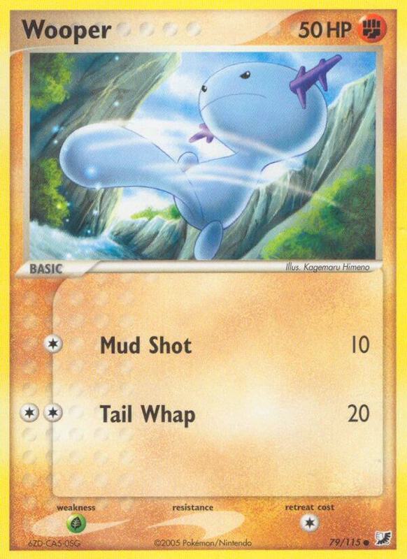 Wooper - EX Unseen Forces - #79