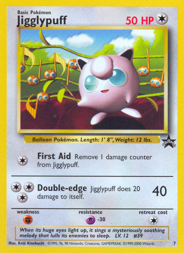 Jigglypuff - Black Star Promo - #7