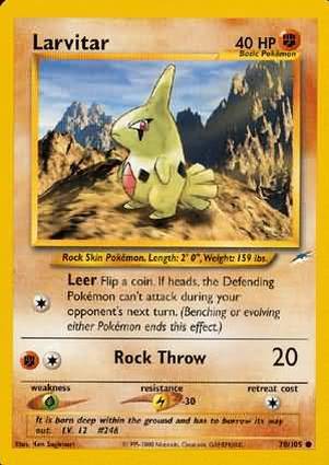 Larvitar - Neo Destiny - #70