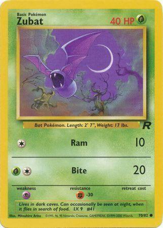 Zubat - Team Rocket - #70