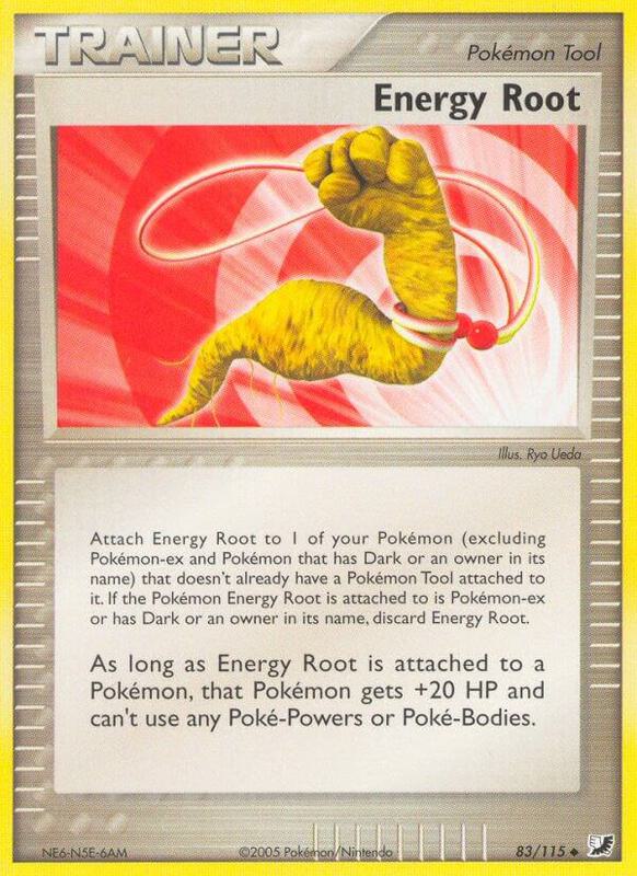 Energy Root - EX Unseen Forces - #83