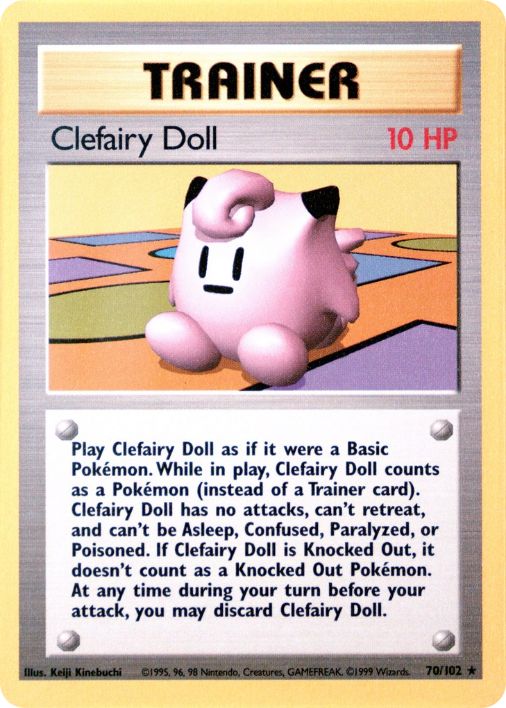 Clefairy Doll - Base Set - #70