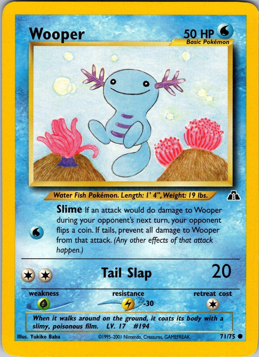 Wooper - Neo Discovery - #71