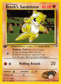 Brock's Sandshrew - Gym Heroes - #71 (1st Edition)