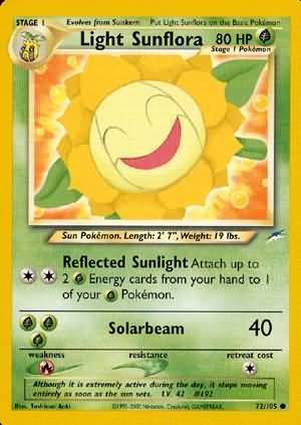 Light Sunflora - Neo Destiny - #72