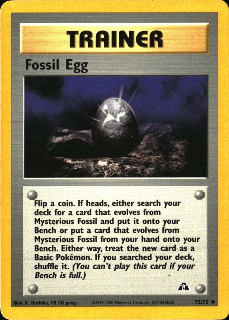 Fossil Egg - Neo Discovery - #72