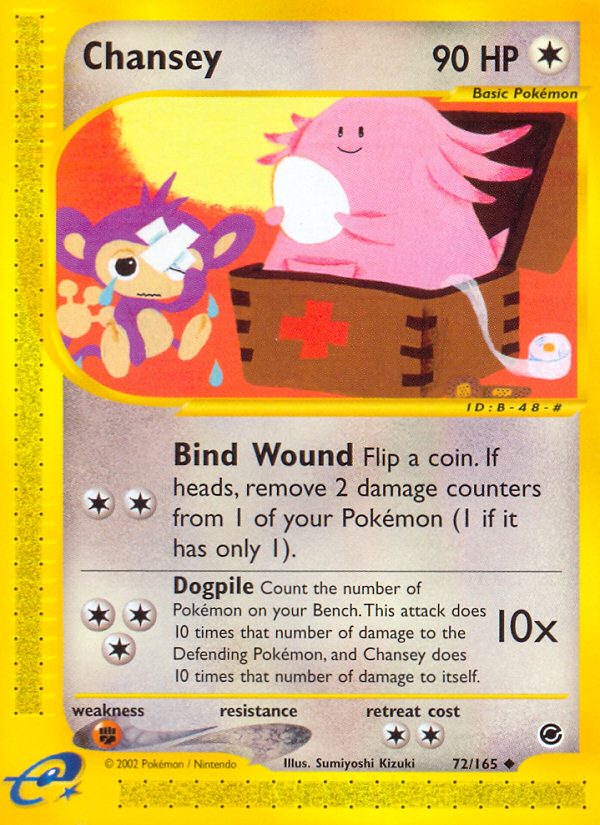 Chansey - Expedition - #72