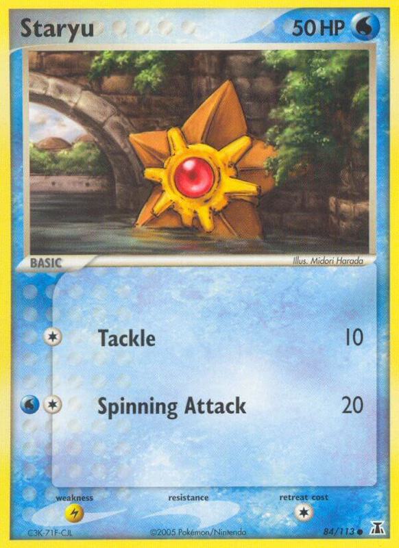 Staryu - EX Delta Species - #84