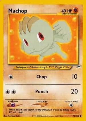 Machop - Neo Destiny - #73
