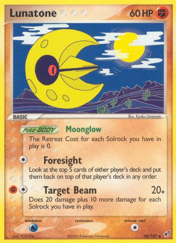 Lunatone - EX Deoxys - #36