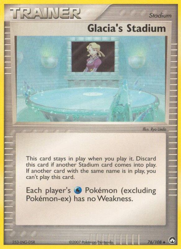 Glacia's Stadium - EX Power Keepers - #76