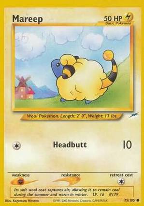 Mareep - Neo Destiny - #75