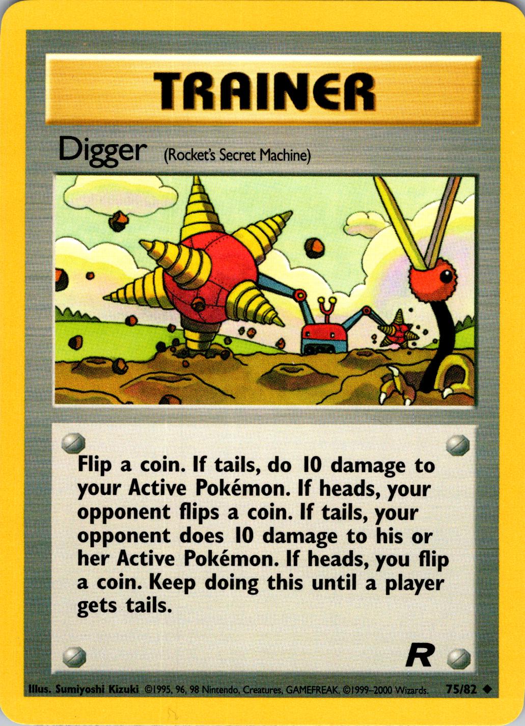 Digger - Team Rocket - #75