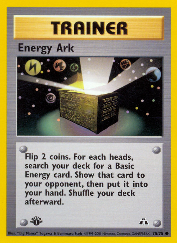 Energy Ark - Neo Discovery - #75 (1st Edition)