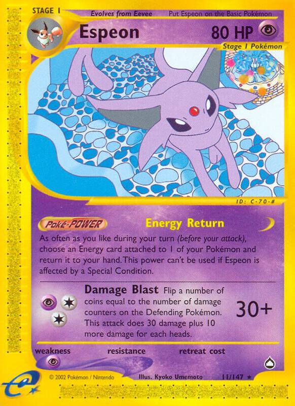 Espeon - Aquapolis - #11